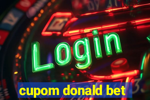 cupom donald bet